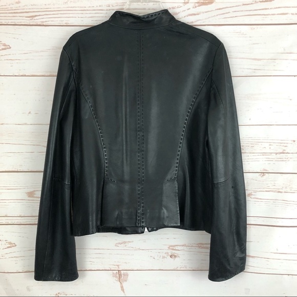 BCBGMaxAzria Black Bomber Jacket - Picture 3 of 16